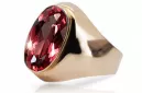 Vintage Jewlery Ring Ruby Original Vintage 14K Rose Gold vrc077r